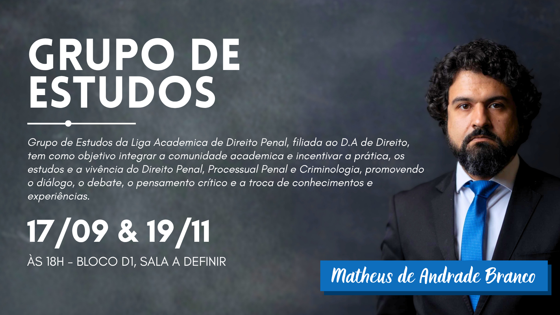 Banner do evento